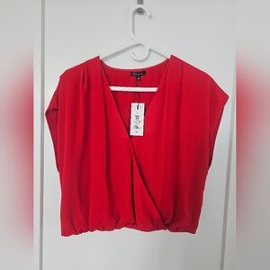 Dynamite Vibrant Red Blouse